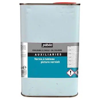 Olejová barva Bezbarvý lak pro olejové barvy 1l Pébéo (Bezbarvý lak pro olejové barvy 1l Pébéo)