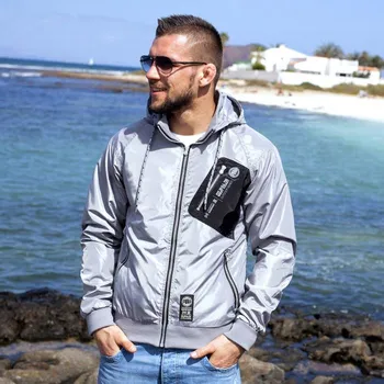 Pánská casual bunda PitBull West Coast - pánská bunda COLLWOOD šedá M