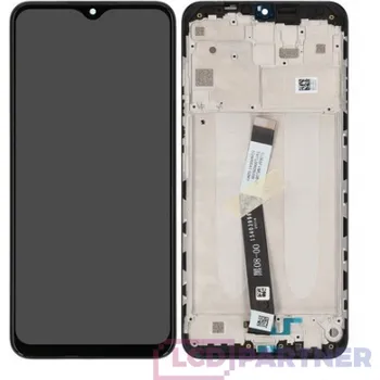 xioaomi Xiaomi Redmi 9 LCD + dotyková deska + přední kryt black - originál