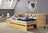 Rozkládací postel Relax 90-180 x 200 cm, borovice