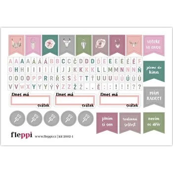 samolepka Fleppi Únor 2020 | arch 1