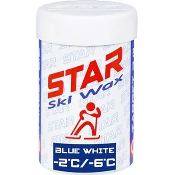 Lyžařský vosk STAR BLUE WHITE Target 2.0, 45g, -2°C až -6°C