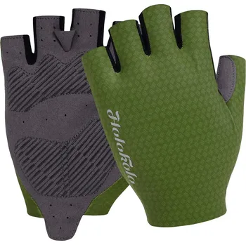 Cyklistické rukavice HOLOKOLO Cyklistické rukavice krátkoprsté - SUNSPEED - zelená M