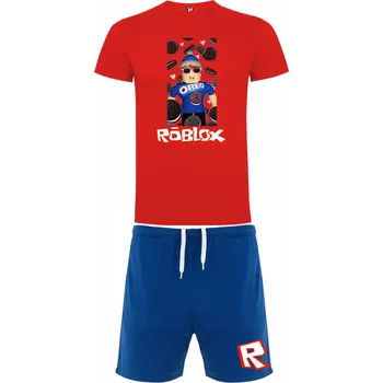 Letní set Roblox Barva: Žlutá, Velikost: S, Pohlaví: Panské
