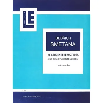 Hudebniny Bärenreiter Bedřich Smetana - Ze studentského života