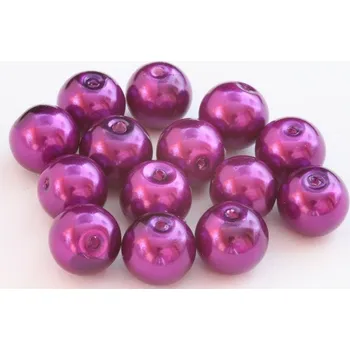 Dětské navlékací korálky Korálky voskované č. 79 - 10 mm