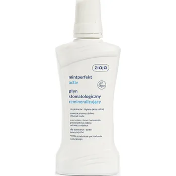 Ústní voda Ziaja mintperfect - ústní voda active remineralující 500ml ústní voda active remineralující 500ml