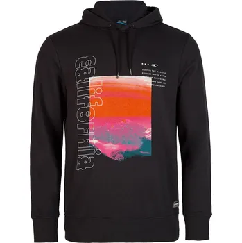 Pánská mikina Pánská Mikina O'NEILL CALI MOUNTAINS HOODIE 2750031-19010 – Černá XS
