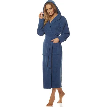 Dámské noční prádlo Dámský župan Morgan modrý - L