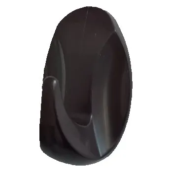 Věšák Háček samolepící QF typ 2, plast, hnědá, 2ks