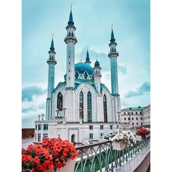 Diamantové malování Diamantové malování - Mešita - č. 508 60x80 cm