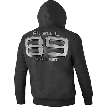 Pánská mikina PitBull West Coast - pánská KP mikina EIGHTY NINE tmavě šedá M