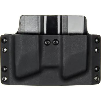 Příslušenství pro sportovní střelbu RH Holsters OWB - CZ P-10 F .45 AUTO - vnější kydexové pouzdro na 2 zásobníky - plný sweatguard - černá/černá Umístění pouzdra: Levý bok (pravák)