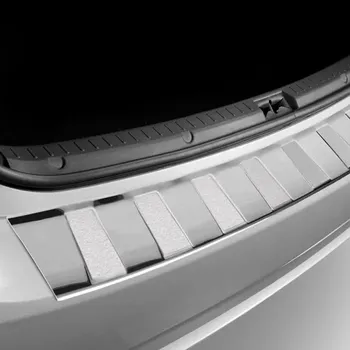 Lišta karosérie CRONI Nerezový kryt nárazníku Mercedes Benz E S213 Combi (2016 - 2023) - 3. Saténová, lesklý povrch, směrově broušené trapézy