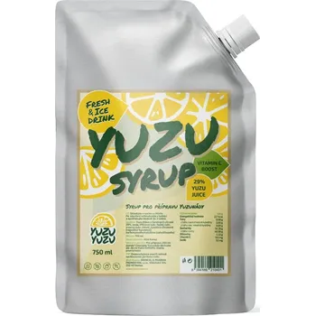 Sirup Recenze Medical & Pharma Promotion Yuzu Syrup citrusy 750 ml