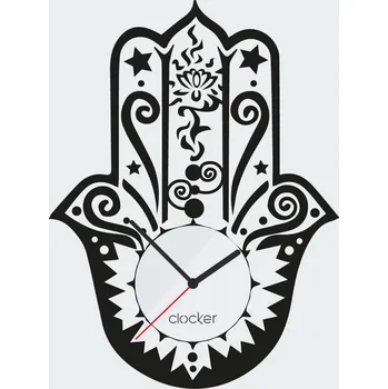 Samolepící dekorace Clocker Nalepovací hodiny Hamsa Barva ciferníku: Bílá