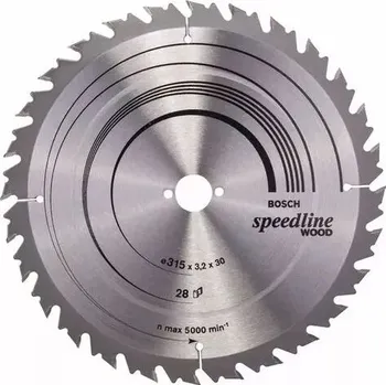 Pilový kotouč Pilový kotouč Speedline Wood BOSCH 2608640682