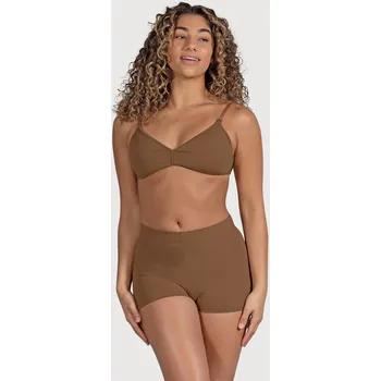 Body Bloch,Podprsenka s nízkým výstřihem Z3357, mandlová P