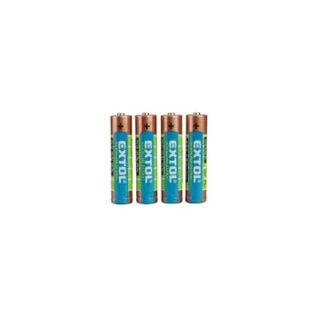 Článková baterie baterie alkalické, 4ks, 1,5V AAA (LR03)