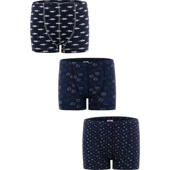 Chlapecké spodní prádlo Leptir boxerky chlapecké 656/2 - tm. modrá, 10/11 (Chlapecké boxerky Leptir)