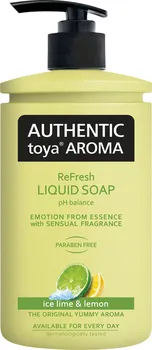 Mýdlo Authentic Toya Aroma Ice Lime & Lemon tekuté mýdlo 400 ml
