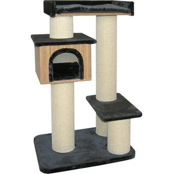 Cat-gato CATGATO škrabadlo Bamboo Residence antracit 126 cm