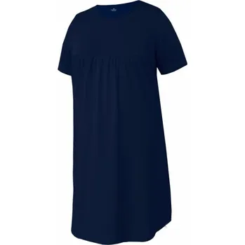 Dámské šaty Dámské šaty, krátký rukáv NEVURA 881 tm.modrá 3XL