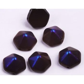 Korálek Dvoudírkový hexagon č47