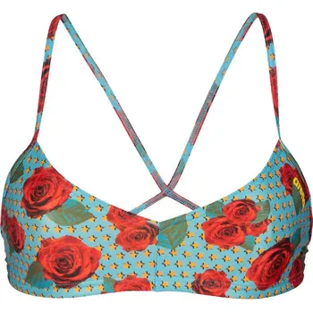 Dámské plavky Dámský Vrchní díl plavek ARENA BANDEAU LIVE 002816/800 – Multicolor M