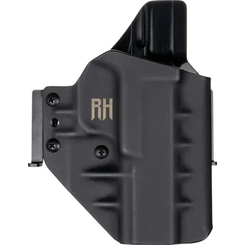 Příslušenství pro sportovní střelbu RH Holsters FROGY - BUL AXE FS - vnější kydexové pouzdro - poloviční sweatguard - černá Pouzdro je pro: Pravák