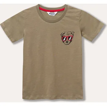 Chlapecké tričko - Winkiki WKB 31123, béžová Barva: Béžová, Velikost: 110