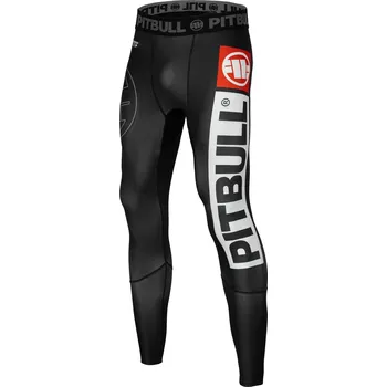 Dámské legíny PitBull West Coast - pánské legíny HILLTOP SPORTS černé 3XL