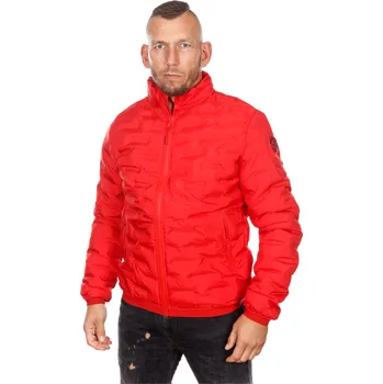 PitBull West Coast - pánská zimní bunda OVERTON červená 2XL