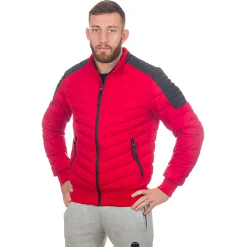 PitBull West Coast - pánská zimní bunda VICKERS červenočerná L