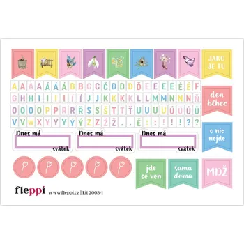 samolepka Fleppi Březen 2020 | arch 1