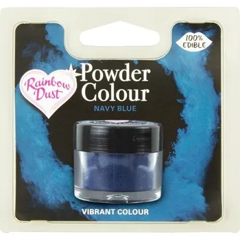 Potravinářské barvivo Rainbow dust RD Prachová barva Rainbow Dust - Navy blue - modrá 1-5g