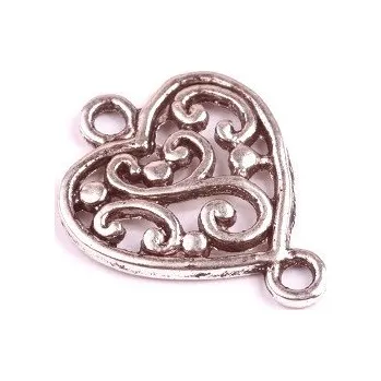 Korálek Kov 305 (11.5x23x1 mm)