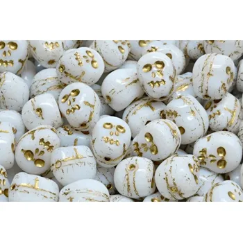 Korálek Korálky lebka č.3395 (12x12mm)