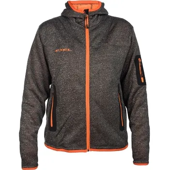 Pánská mikina EXEL Knitted Fleece Sweat, mikina s kapucí Velikost: XL