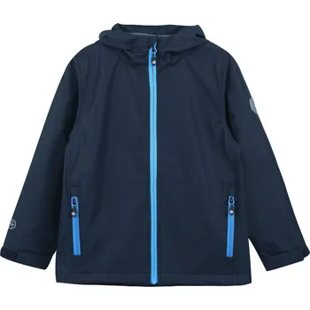 Dětská Softshellová bunda COLOR KIDS SOFTSHELL SOLID COL. LIGHT 740915.7850 – Tmavě modrá 128