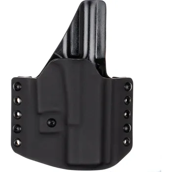 Příslušenství pro sportovní střelbu RH Holsters OWB - Glock 19/23/32 - Glock 19X/45 MOS - vnější kydexové pouzdro - plný sweatguard - ns - černá/černá Pouzdro je pro: Levák