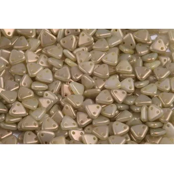 Korálek Dvoudírkový trojúhelník 6 mm č. 37