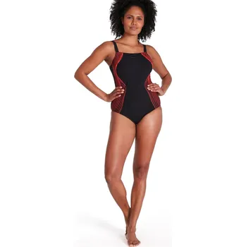 Dámské plavky Dámské Jednodílné plavky SPEEDO SHAPING CRYSTALUX 1PC AF 8-131879191 – Černá 38