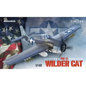 Plastikový model Eduard 1/48 FM-2 Wildcat - WILDER CAT (Limited edition)