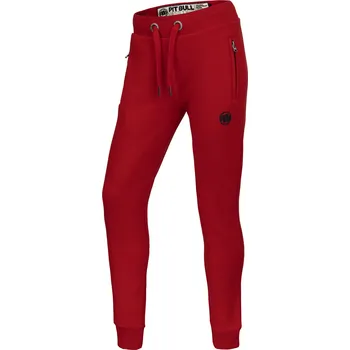 Dámská móda PitBull West Coast - dámské tepláky SMALL LOGO červené M