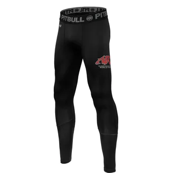Dámská móda PitBull West Coast - pánské legíny ADCC černé 3XL