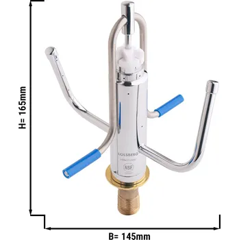 Náhradní díl pro kávovar G.Gastro Sprcha na sklo a nádoby s integrovanou funkcí automatického zastavení vody