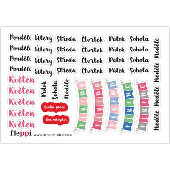 samolepka Fleppi Květen 2020 | arch 6