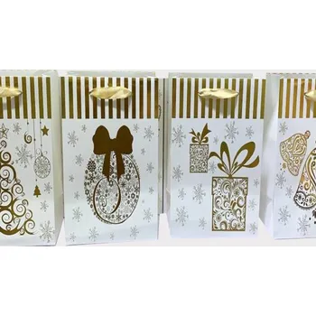 Taška dárková papírová vánoční 2215