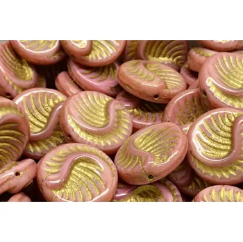 Korálek Korálky Fossil Shell 3315 (19X19mm)